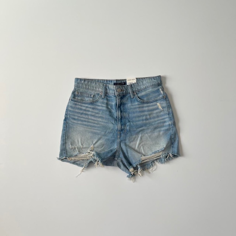 NWT Lucky brand high rise cutoff denim shorts